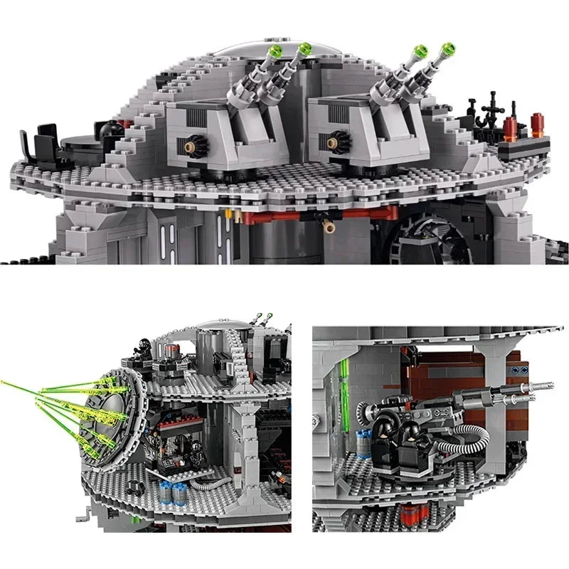 4016PCS Death Star Building Blocks — Fast Ship Platform Toy | Ultimate Star Wars Set for Boys Christmas Gift Compatible with 75159