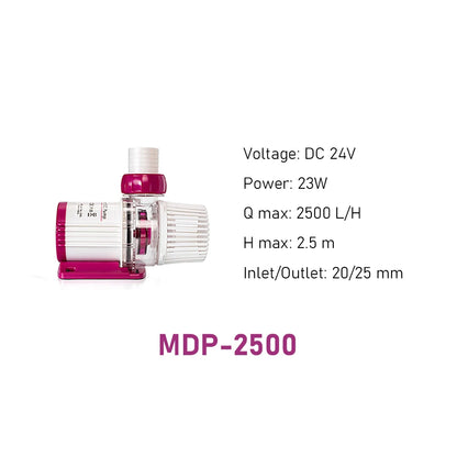 MDP Series WiFi Smart DC Aquarium Pump — App-Controlled Fish Tank Circulation & Return Pump with LCD Display Controller