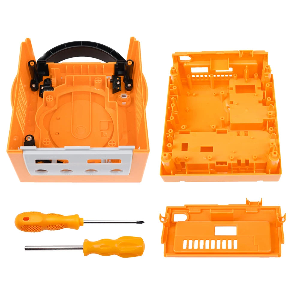 Bitfunx GameCube Replacement Shell - Housing Case for Nintendo NGC DOL-001 & DOL-101 Consoles