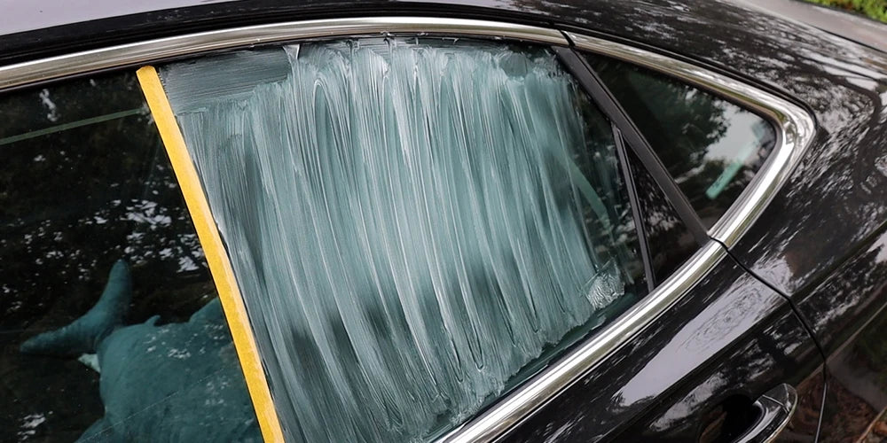 Car Glass Oil Film Remover Paste — Clear Vision Windshield Coating Cleaner