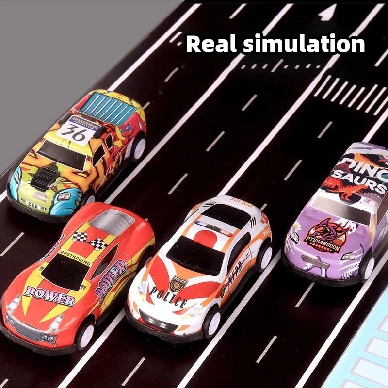 48-Piece Alloy Toy Car Set — Classic & Racing Tin Cars Kids Gift Box, Christmas Present