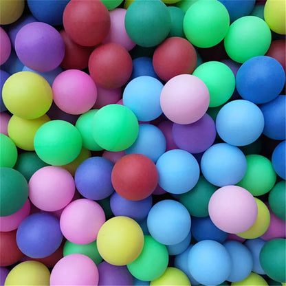 Colored Ping Pong Balls – 10/25/50pcs 40mm Entertainment Table Tennis Balls