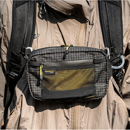 Waterproof UHMWPE Waist Fanny Pack – 1.1L Lightweight Hip Bag for Cycling, Running, Hiking & Outdoor Sports, 70g