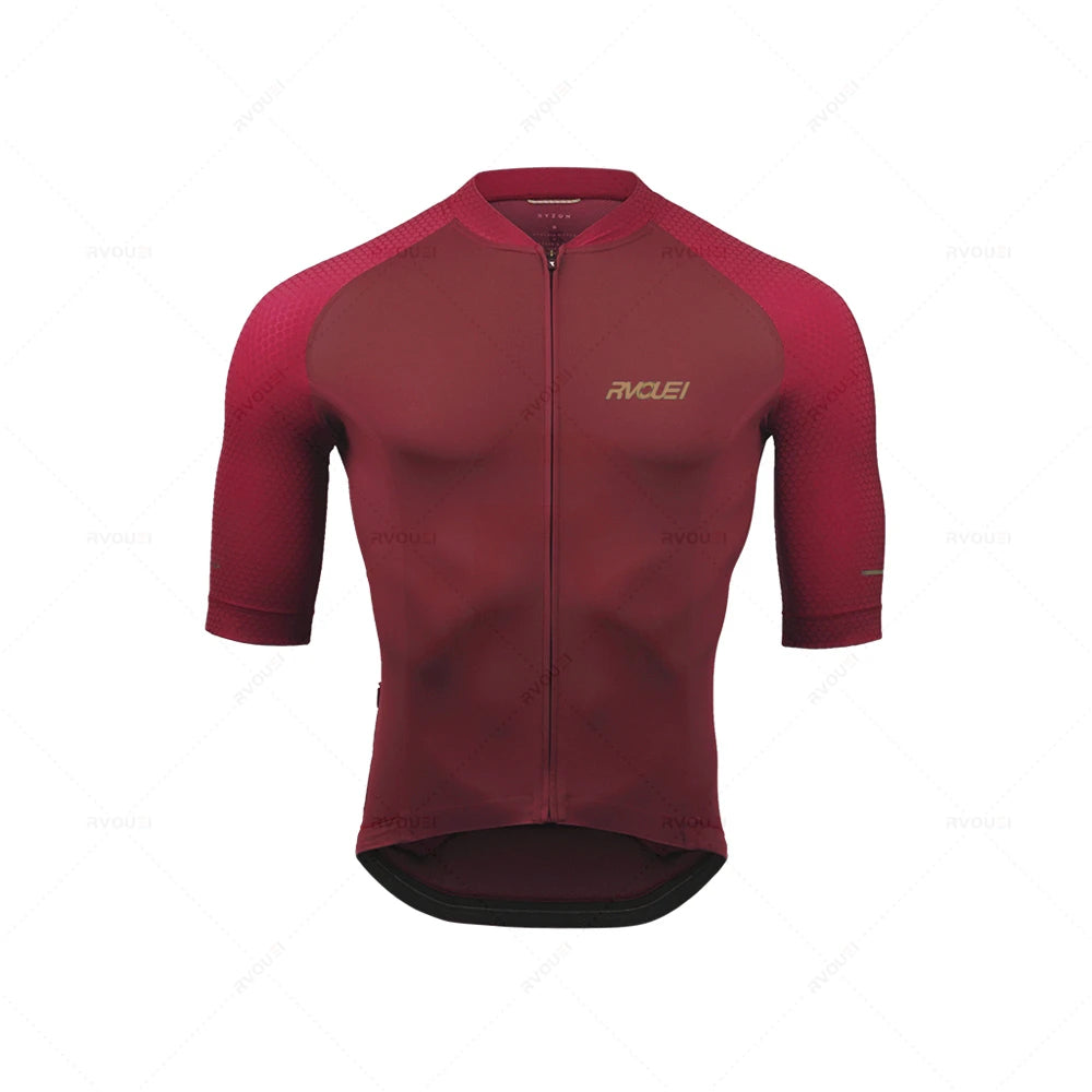 Men’s Pro Team Cycling Jersey Set - Breathable Road Bike Racing Clothing for Cycling & Training