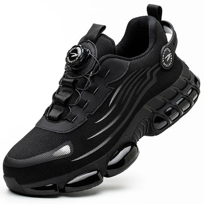 Men’s Safety Work Boots – Indestructible Steel Toe Sneakers, Anti-Smash & Anti-Puncture Tactical Shoes