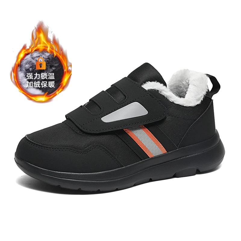 Men’s Adjustable Wide Diabetic Shoes – Orthopedic Walking Shoes for Swollen Feet, Bunion & Hallux Valgus Pain Relief for Elderly Comfort