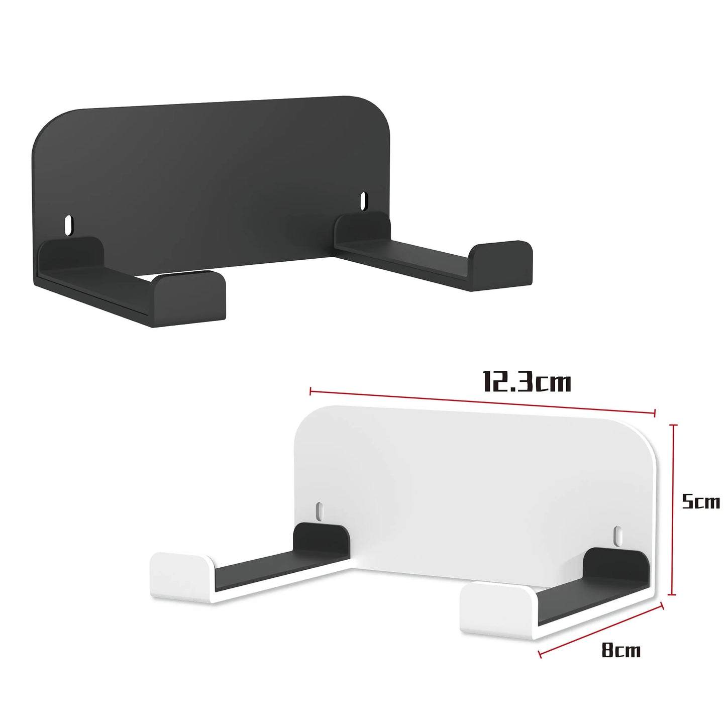 Wall Mount Holder for Xbox Series S — Metal Vertical Bracket for Wall or Under Desk, Console Game Accessories