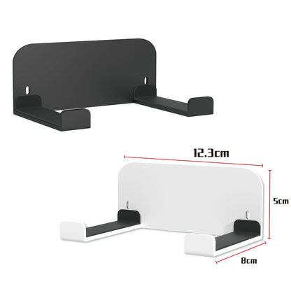 Wall Mount Holder for Xbox Series S — Metal Vertical Bracket for Wall or Under Desk, Console Game Accessories