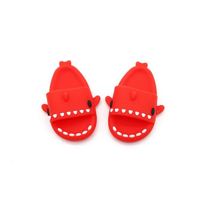 17cm Labubu Doll Shark Slippers — Fun & Stylish Casual Shoes for Dolls (Shoes Only)