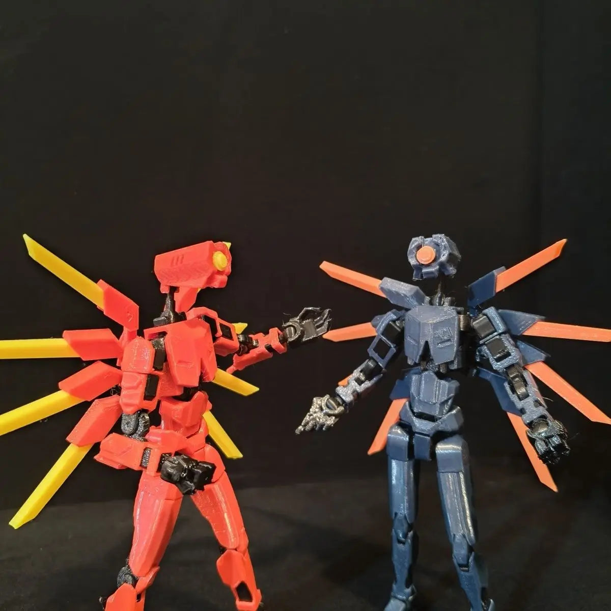 3D Printed Ultrakill V1 Anime Action Figure – Multi-Joint Shapeshift Robot Toy for Collectors