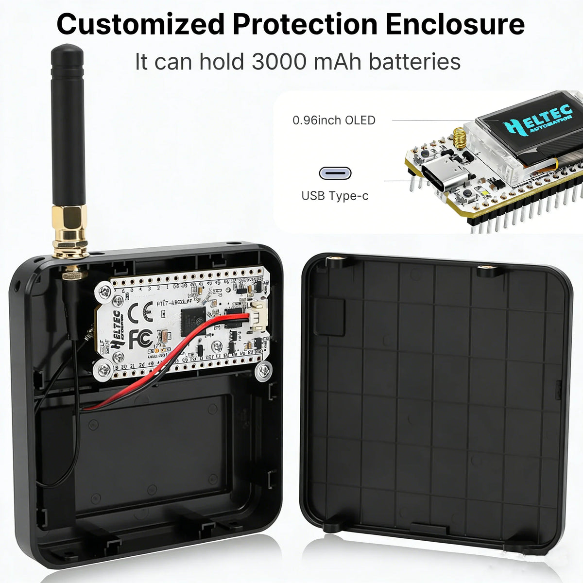 Heltec WiFi LoRa 32 V3 868MHz Development Board - ESP32 SX1262 IoT Kit with Case for Meshtastic, Arduino and LoRaWAN