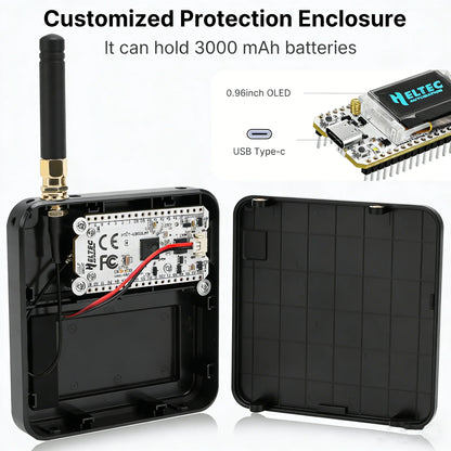 Heltec WiFi LoRa 32 V3 868MHz Development Board - ESP32 SX1262 IoT Kit with Case for Meshtastic, Arduino and LoRaWAN