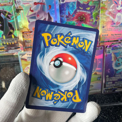 Anime PTCG Trading Cards - Vaporeon Clefairy EX Gengar VMAX Holographic Collectible Cards