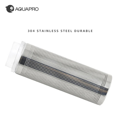 2PCS Inflow Inlet Filter – Stainless Steel Mesh Net Guard for Fish Tank & Aquarium Intake Prefilter Cover
