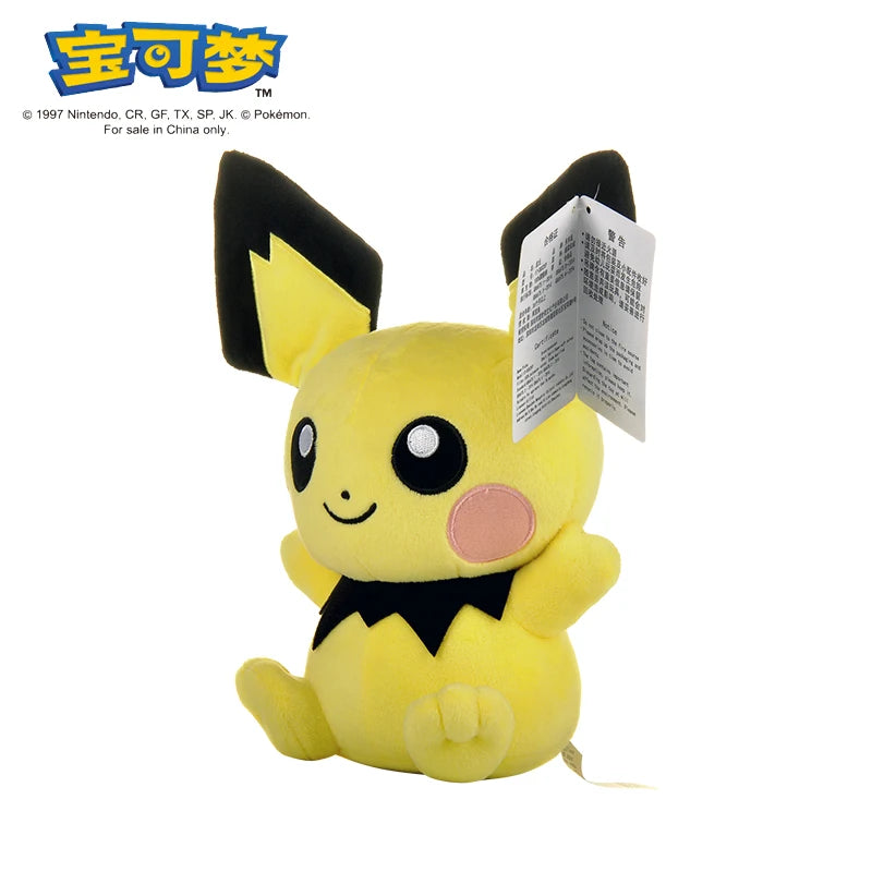 Original Pokemon Plush Toys – Gengar, Pikachu, Charizard & Piplup Soft Kawaii Dolls for Kids Gift