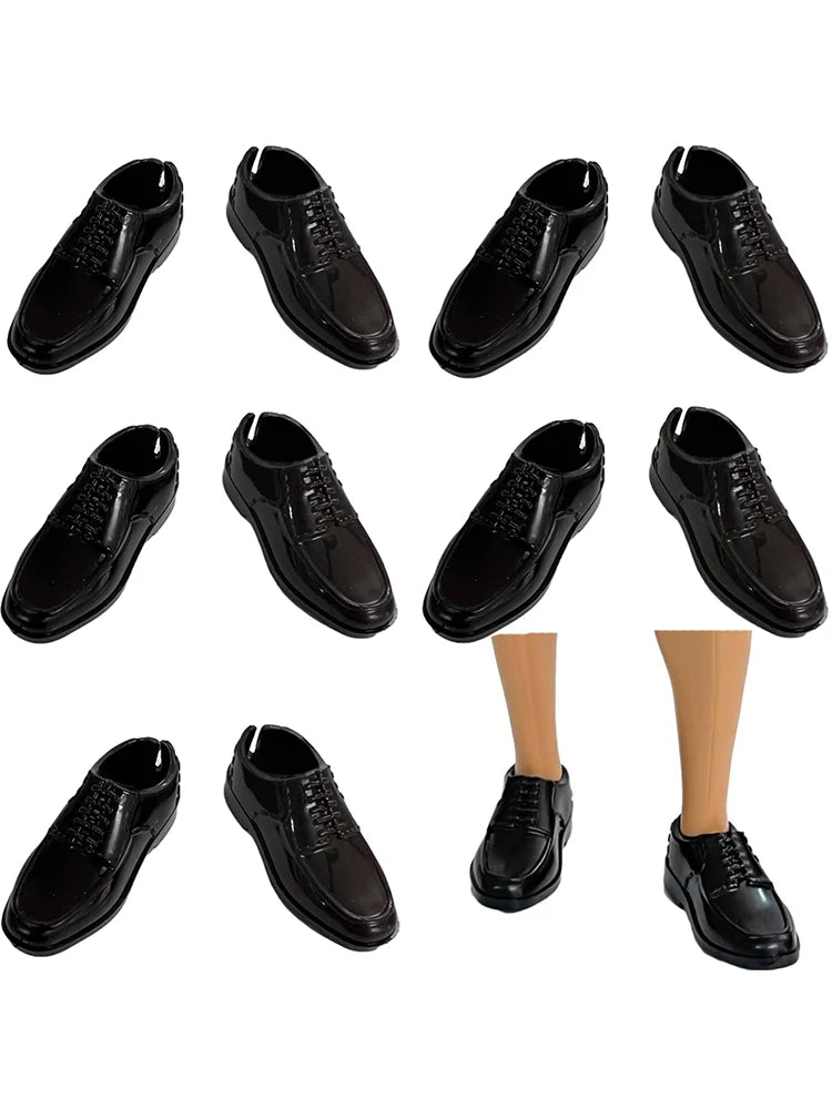 NK Mix 12" Fashion Doll Shoes & Clothes — Casual Leather Sneakers, Boots & Slippers for Boy & Princess Dolls