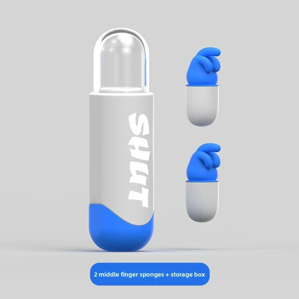 Professional Noise-Canceling Earplugs - Reusable Ultra-Quiet Sound Blocking Earplugs for Sleep, Study & Dorms