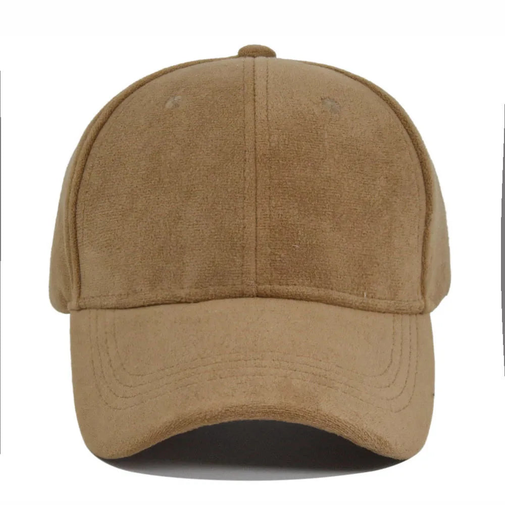Elevate Your Style: Fashion Suede Baseball Cap - Retro Snapback Hip Hop Hat for Men and Women, Adjustable Sun Visor for Street Style