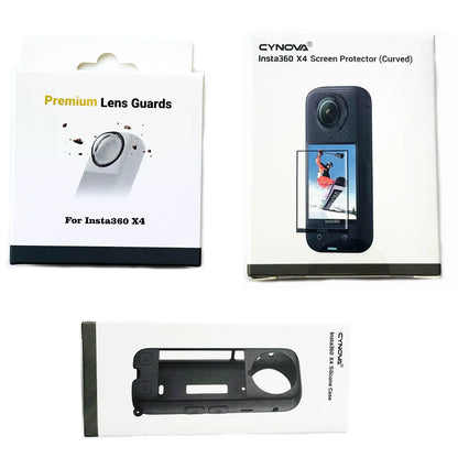 Insta360 X4 Premium Glass Lens Guard Protector for ONE X4 – Accessories for Insta360 ONE X4