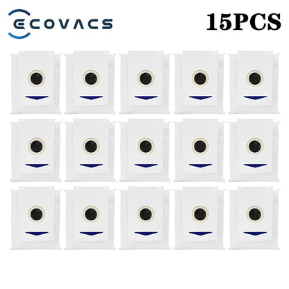 Ecovacs Deebot T30 Pro Omni / YEEDI M12 Pro+ Parts – Roller Brush, Side Brush, HEPA Filter, Dust Bag, Mop Cloth & Bracket