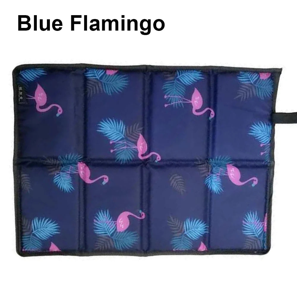 Portable Folding Camping Mat – Waterproof Oxford Foam Sitting Pad for Hiking, Beach, Picnic & Outdoor Use