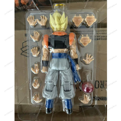 Demoniacal Fit Super Saiyan Gogeta Action Figure - Dragon Ball SHF Anime Custom Collectible Model Toy