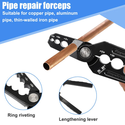 Copper Tube Rounder & Flat Tube Repair Tool – Versatile HVAC & Refrigeration Pipe Restorer