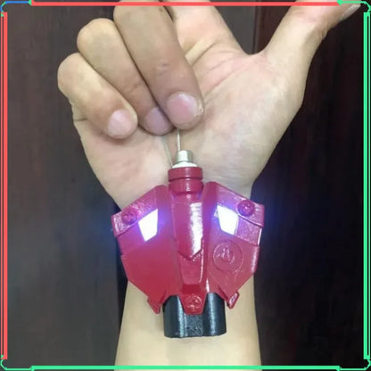 Spider Silk Launcher Toy - Black Cosplay Gloves, Sprayer Props & Action Figure Accessories for Kids’ Pretend Play
