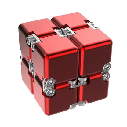 Fashion Metal Infinite Magic Cube – Upgraded Disassembled Intelligence & Decompression Toy