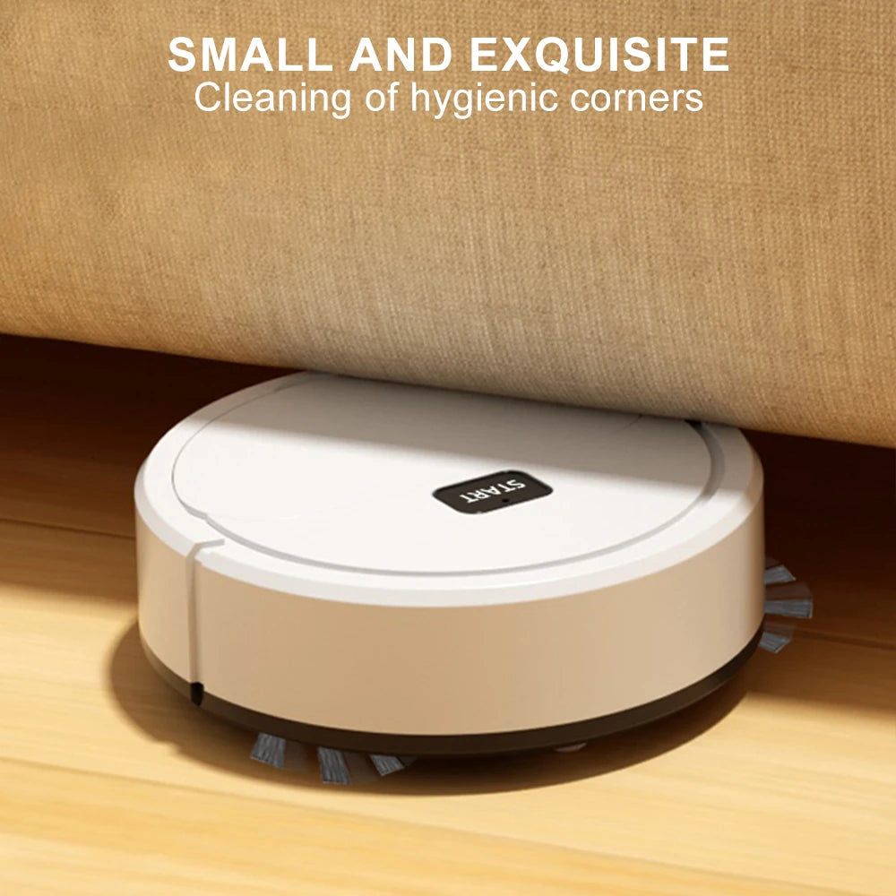 Fully Automatic 3-in-1 Sweeping Robot — Intelligent Mini Vacuum & Mop Cleaner for Home Use