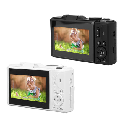 Retro 64MP Digital Camera – Stabilization Video, Pause Function, 3-Inch IPS Screen for Vlogging & Beginners