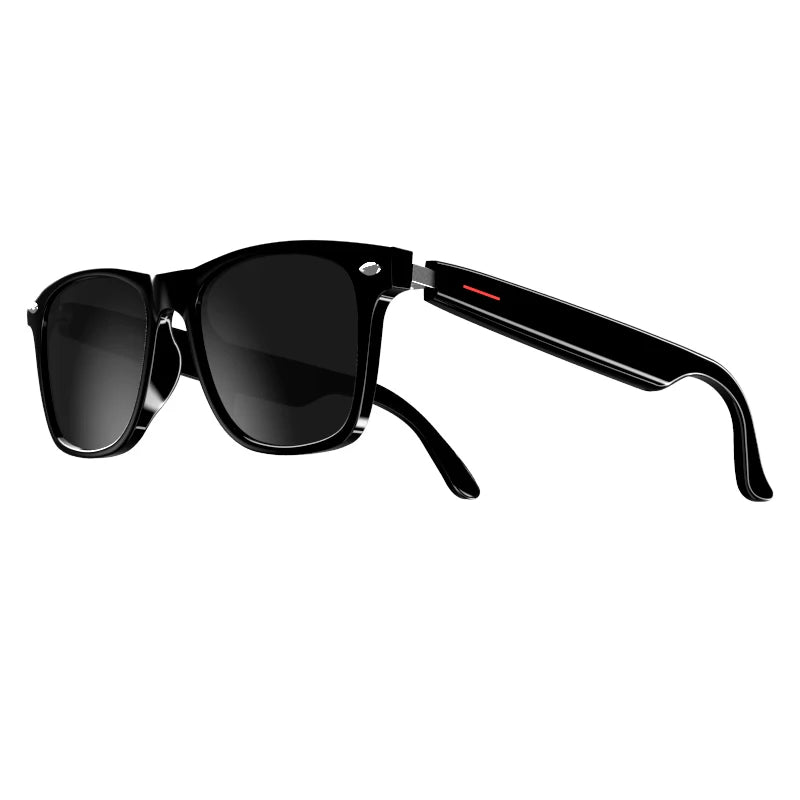SENBONO E13 Smart Glasses – Blue Light Filtering Polarized Lenses with Audio, Built-in Mic, Speakers, Touch & Voice Assistant