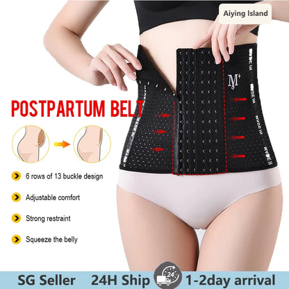 Women’s Waist Trainer Corset – Slimming Body Shaper Faja Belt for Tummy Control