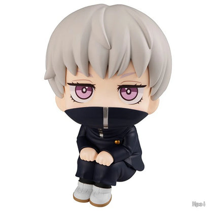 10cm Jujutsu Kaisen Q-Version Anime Figures — Satoru Gojo, Geto Suguru, Fushiguro Toji & Okkotsu Yuta Action Collectibles