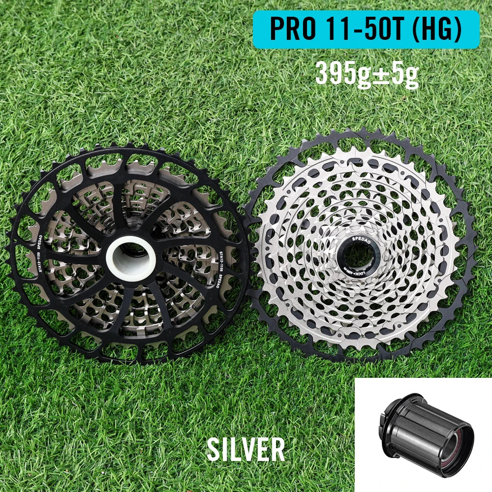 SPEDAO 12-Speed 10-50T Bicycle Cassette – 12V MTB Freewheel Sprocket for SX NX GX, XD & HG Compatible