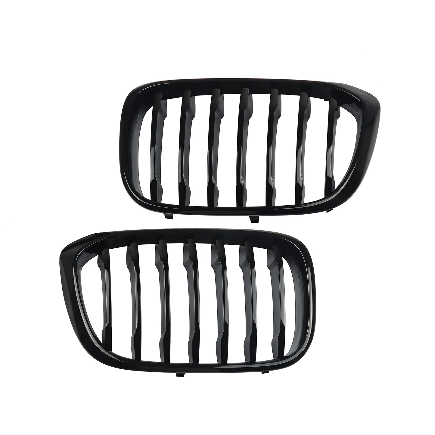 MagicKit Front Bumper Grill for BMW X3 X3M G01 & X4 G02 (2018-2020) — Gloss Black Single Slat Sport Style Replacement