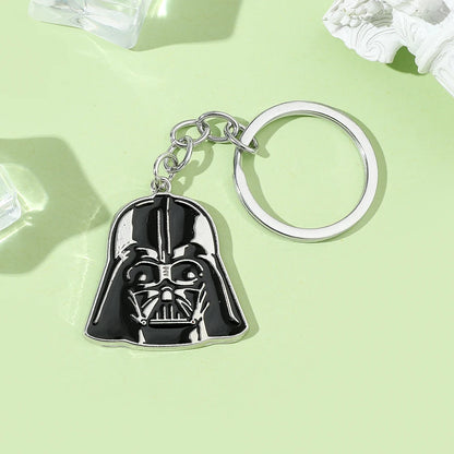 Darth Vader Alloy Metal Keychain Charm - Star Wars DIY Jewelry and Accessories Making Pendant