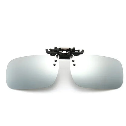 Polarized Clip-On Sunglasses – HD UV400 Driving & Night Vision Glasses Shades
