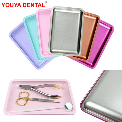 Stainless Steel Dental Sterilization Tray – Medical Instrument Disinfection Rack for Dentistry Tools & Clinical Use