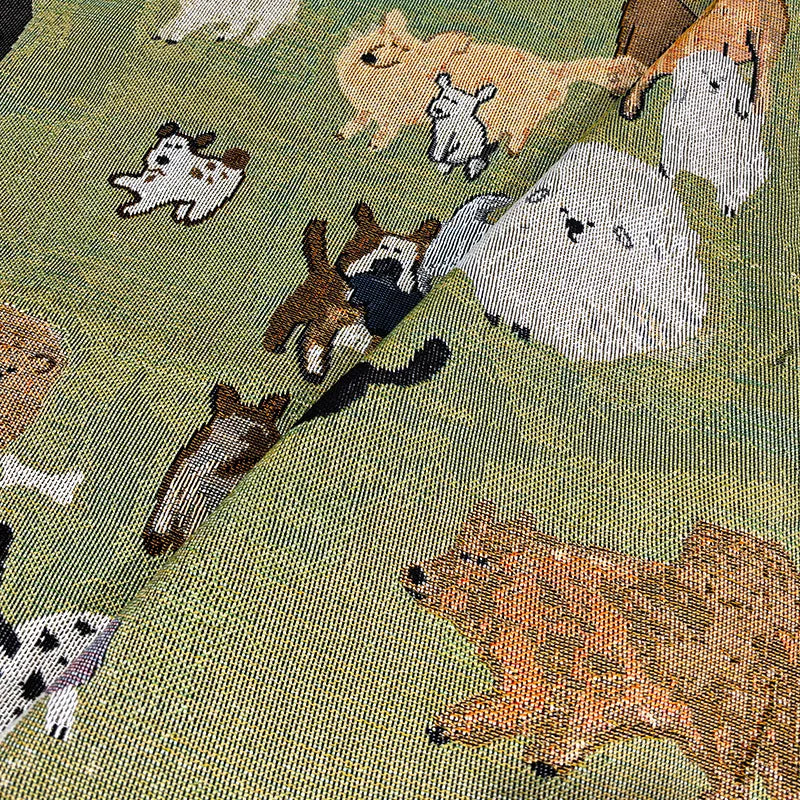 Animal Sofa Blanket Cover – European Village Cartoon Tapestry for Home Decor, Sofa, Bed & Camping