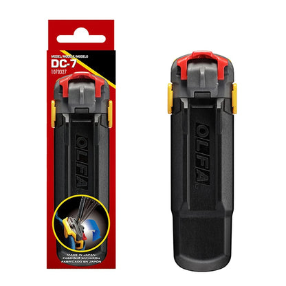DC-7 Blade Storage & Disposal Box - Portable Safety Organizer for Thin Art Blades and Blade Handling