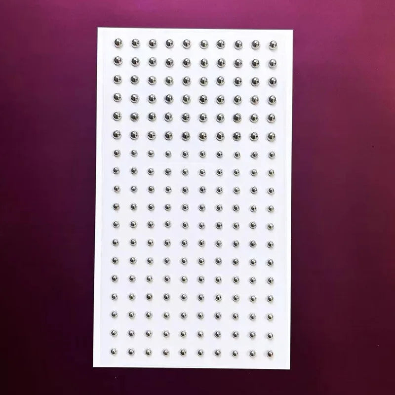 180-Piece Fake Piercing Stickers - Non-Piercing Nose, Lip, Eyebrow & Belly Jewelry Stickers