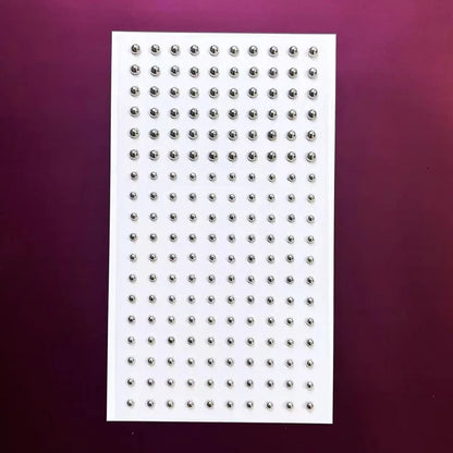180-Piece Fake Piercing Stickers - Non-Piercing Nose, Lip, Eyebrow & Belly Jewelry Stickers