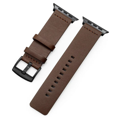 Leather Strap for Apple Watch Ultra 2 – High-Quality Band for 49mm, 45mm, 41mm, Series 6, SE, 5, 4, 44mm, 40mm IWatch