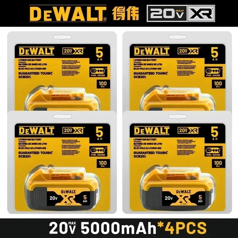 DEWALT 20V 6Ah Lithium-Ion Battery - Rechargeable Power Tool Replacement Battery