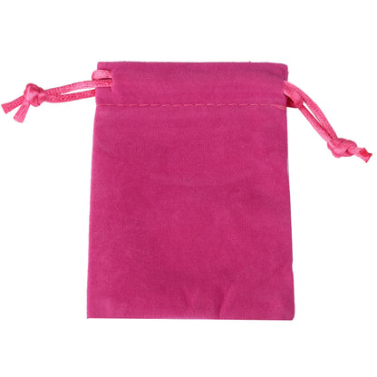 10pcs 5x7cm Mixed Color Velvet Gift Bags | Soft Velvet Drawstring Pouches for Christmas Jewelry Packaging