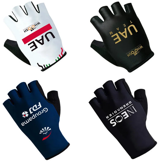 2025 UAE Cycling Gloves – Half Finger Road Bike Gloves for Men & Women, Fitness, Running & Gym Sports Gloves