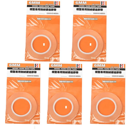 3mm & 6mm Model Scribing Guide Tape – Hard Edge Precision Line Tape for Hobby Cutting & DIY Model Tools