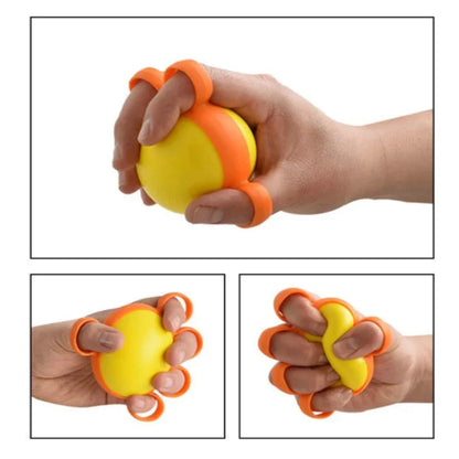 Hand Therapy Grip Strengthener Ball | Finger, Arm Exercise Muscle Recovery Rehabilitation Equipment