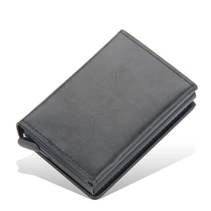 Anti-Theft RFID Credit Card Holder – Smart Minimalist Slim Wallet for Men & Women, Cardholder & Cash Case